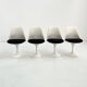 Set of 4 Tulip swivel chairs by Eero Saarinen for Knoll, 1960