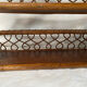 Vintage rattan shelf