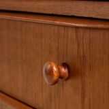 Teak bureau desk