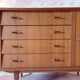 Vintage 1960s sideboard or chest of drawers