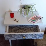 Vintage bedside table restyled