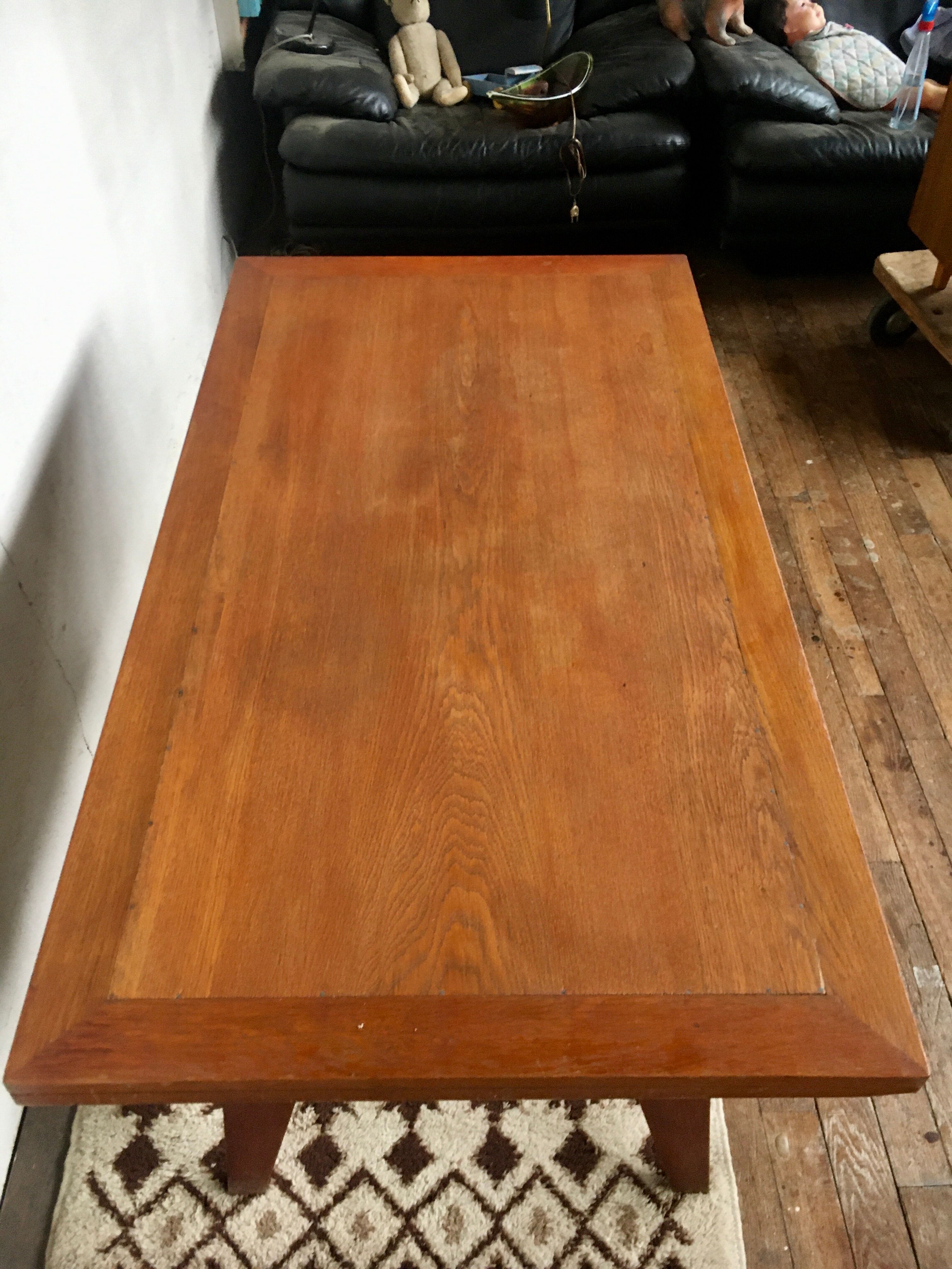 Table de repas à manger vintage de René Gabriel vers 1950
