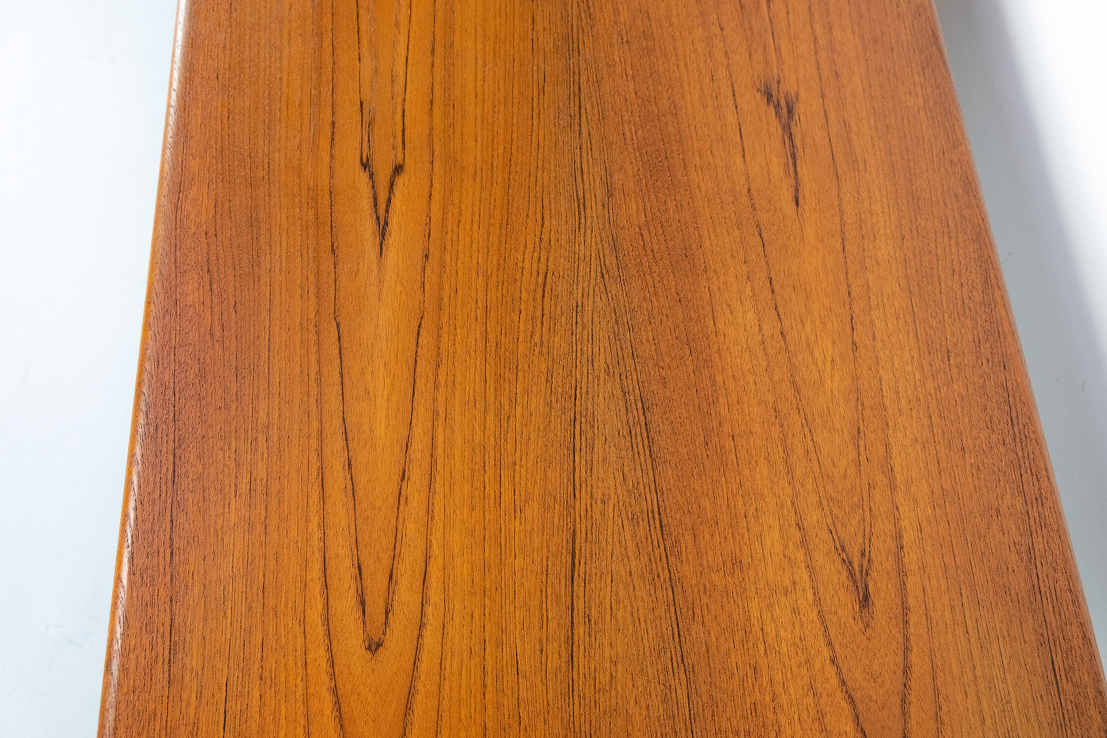 Teak Desk with movable table top by Løvig, 1960s