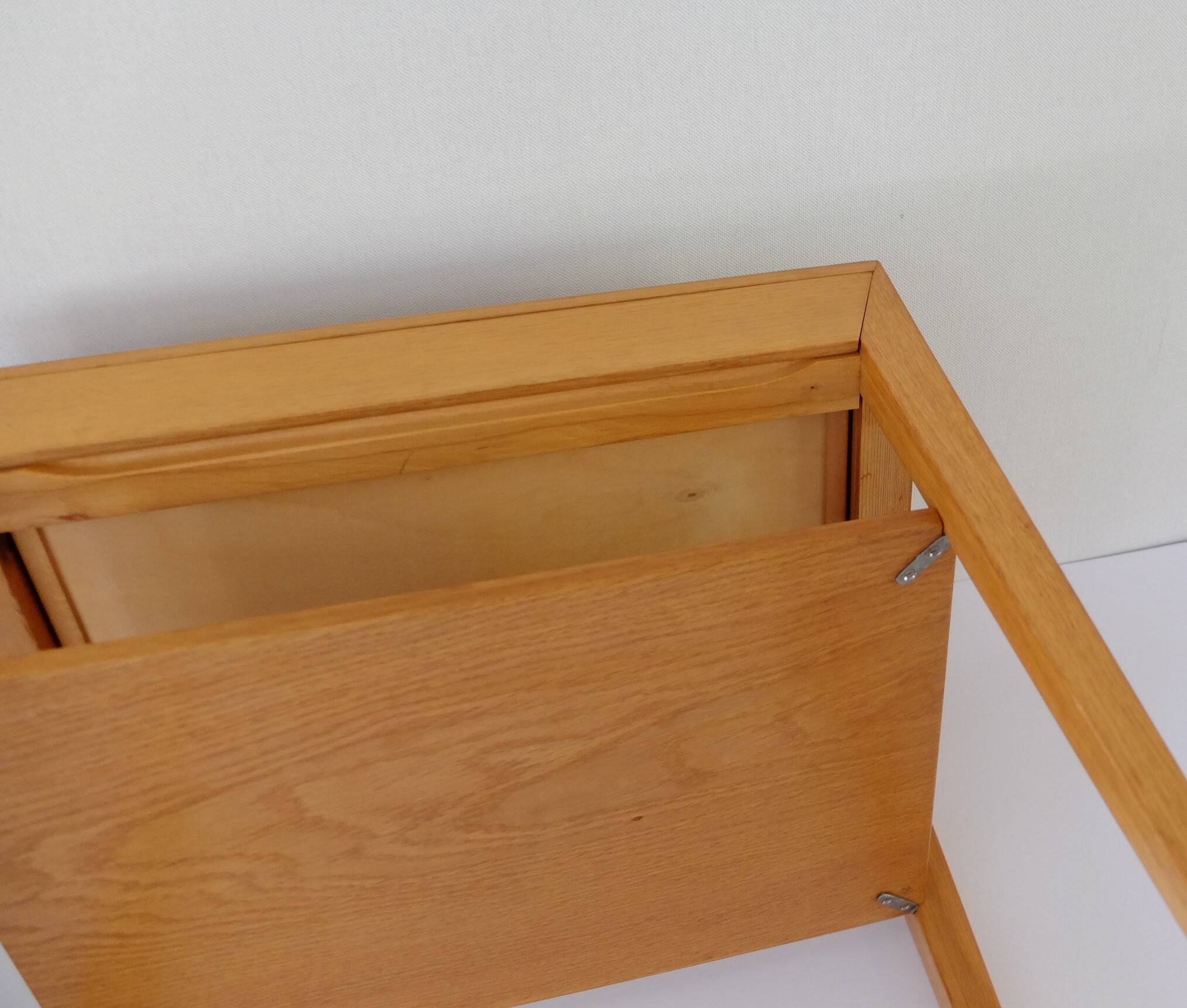 Severin Hansen, Scandinavian Bedside Table 1950s in Oak