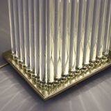 Art Deco style floor lamp made in the 70s in Murano glass