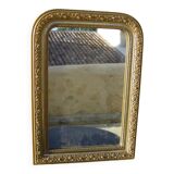 Mirror in gilded wood
