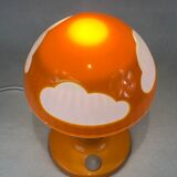 Lampe champignon orange Ikea 1990 Skojig