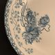 12 dessert plates and an art nouveau dish Royat de Sarreguemines
