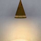 Swedish Mid-Century Modern brass pendant lamp