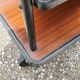 1960s roller service in mahogany and formica fournier paris