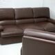 3-seater sofa and leather armchair, Steiner, France, circa 1970