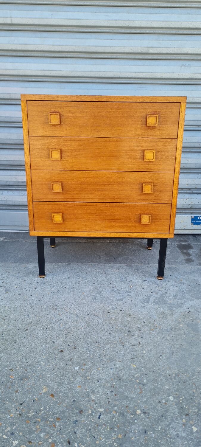 Commode scandinave en teck