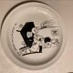 Lot 6 humorous plates by Jean Bellus