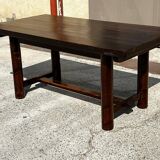 Robert Georges dining room table in pine and oak 1960