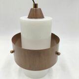 Vintage glass pendant light