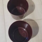 2 Chatelain pots diameter 16.5 cm - vintage