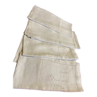 Set of linen towels