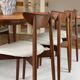 Lot de 6 chaises en Teck par Harry Østergaard Model 58
