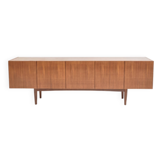 Grande enfilade scandinave vintage en teck – Buffet années 60