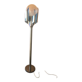 Chrome parquet lamp