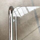 Nested glass tables Mid-century space age, 1960s, set of 2