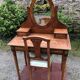 Louis XVI style dressing table with chair, 1925