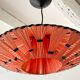 Geometric pendant light from the 50s