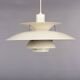 Vintage Danish PH5 pendant light by Poul Henningsen for Louis Poulsen