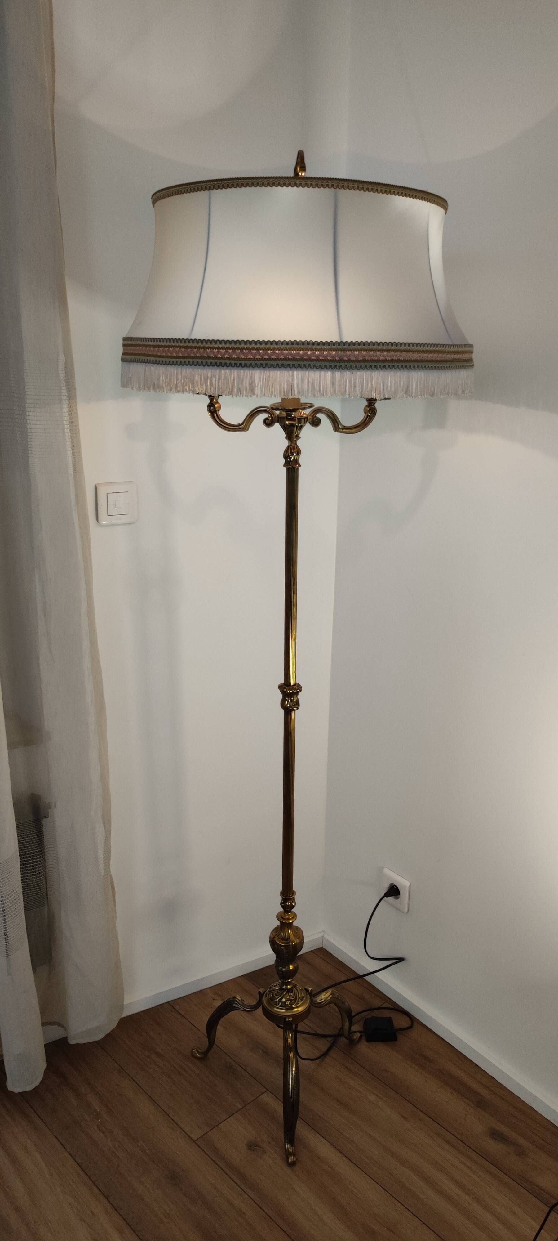 Floor lamp hot water bottle louis xv style