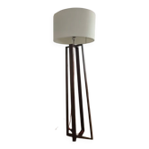 Floor lamp in wood