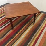 Scandinavian teak side table
