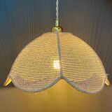 Suspension lamp vintage flower