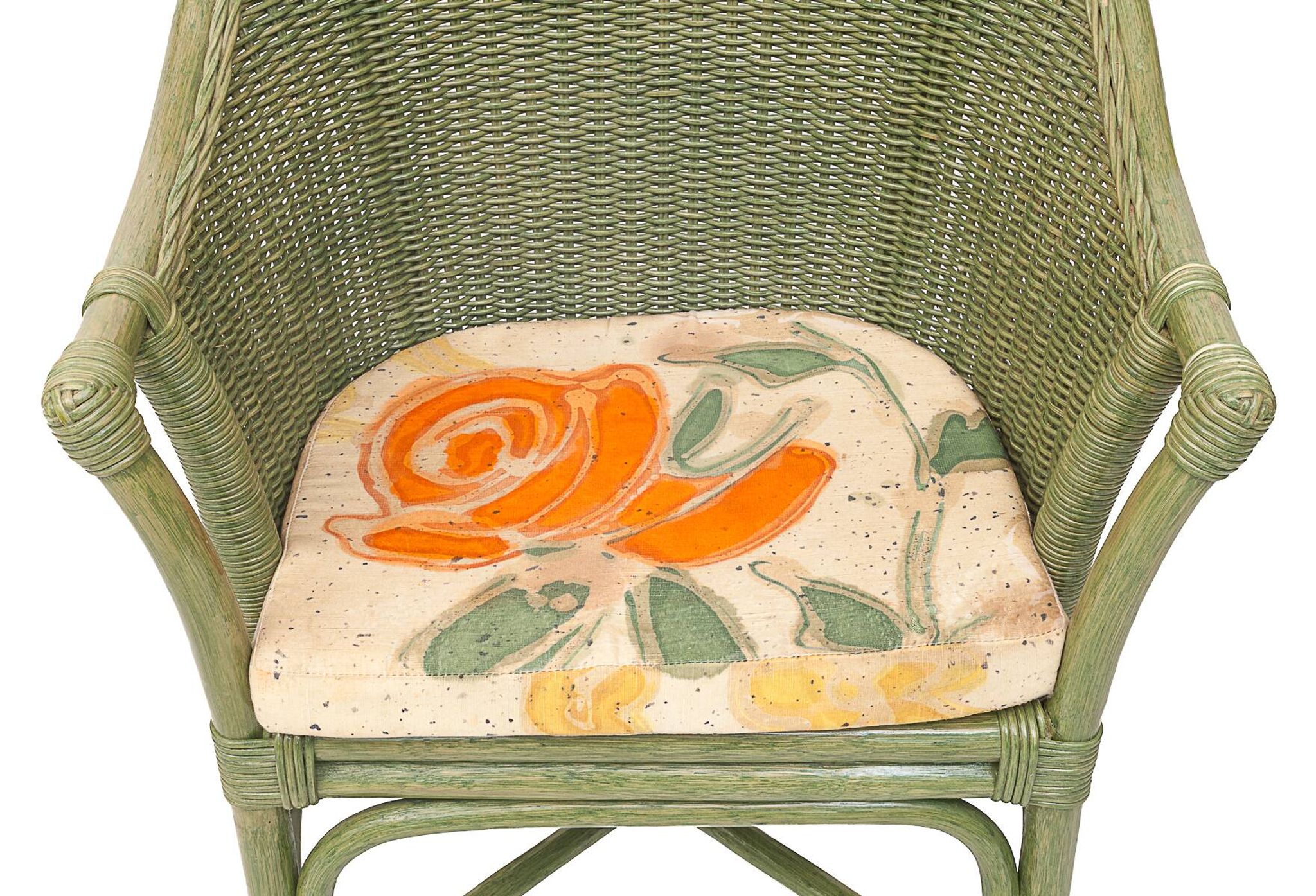 Salon en rotin par Maugrion, 1980