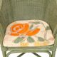 Rattan lounge by Maugrion, 1980