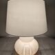 Alabaster ball lamp from the 60s/70s