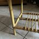 Table basse en bambou et rotin