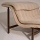 Chaises lounge Wave par Giovanni Offredi pour Saporiti, années 1970.