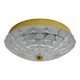 Mid-century design Peil & Puzzler glass flush mount , 1970s