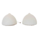 Pair of Czech Opaline Glass Sculptural Table Lamps, 1970s