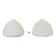 Pair of Czech Opaline Glass Sculptural Table Lamps, 1970s
