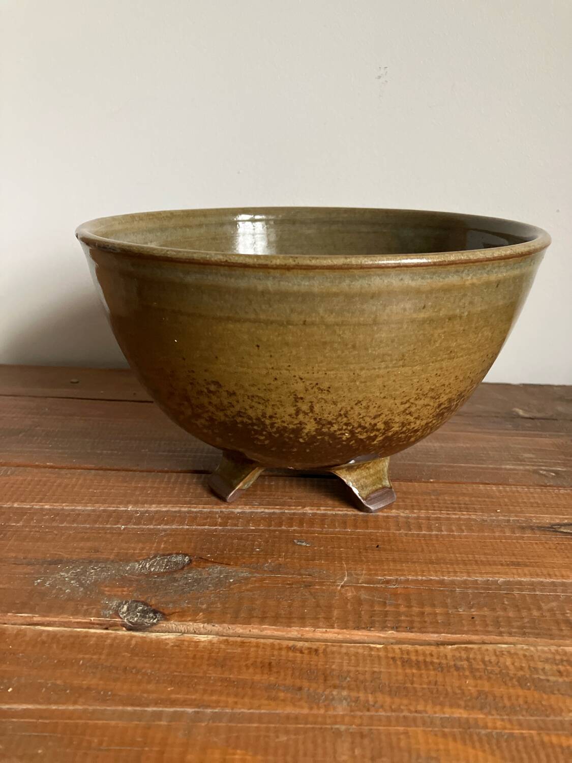 Stoneware dish strainer
