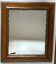 Antique moulded wooden mirror 54 x 47 cm