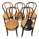 Lot de 5 chaises de bistrot