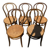 Set of 5 bistro chairs