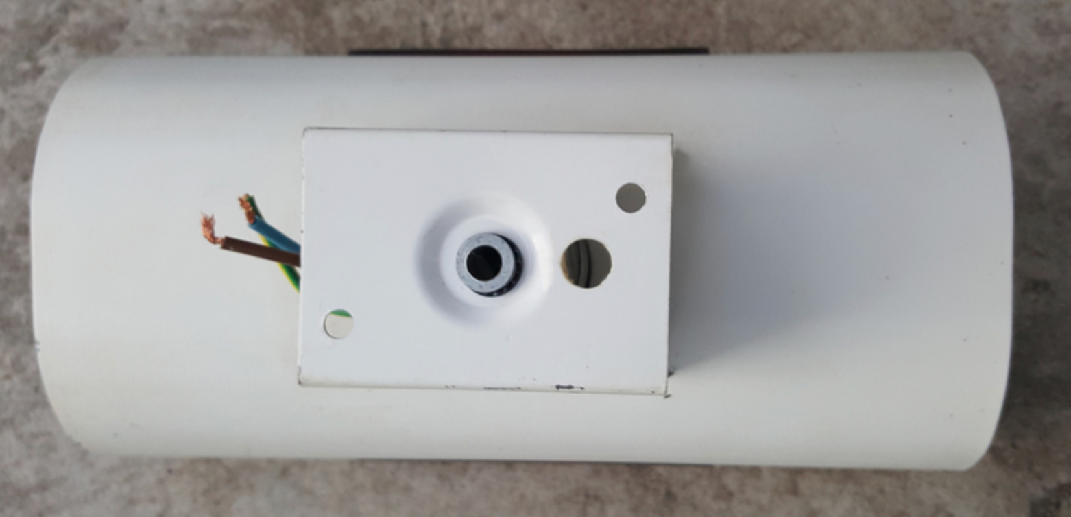 Beautiful and large pair of UFO wall light age spage, 70s