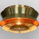 Pendant light "Trava" by Carl Thore for Granhaga Metallindustri. Sweden 1970s