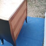 Commode style L XV black