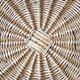 Rattan side table