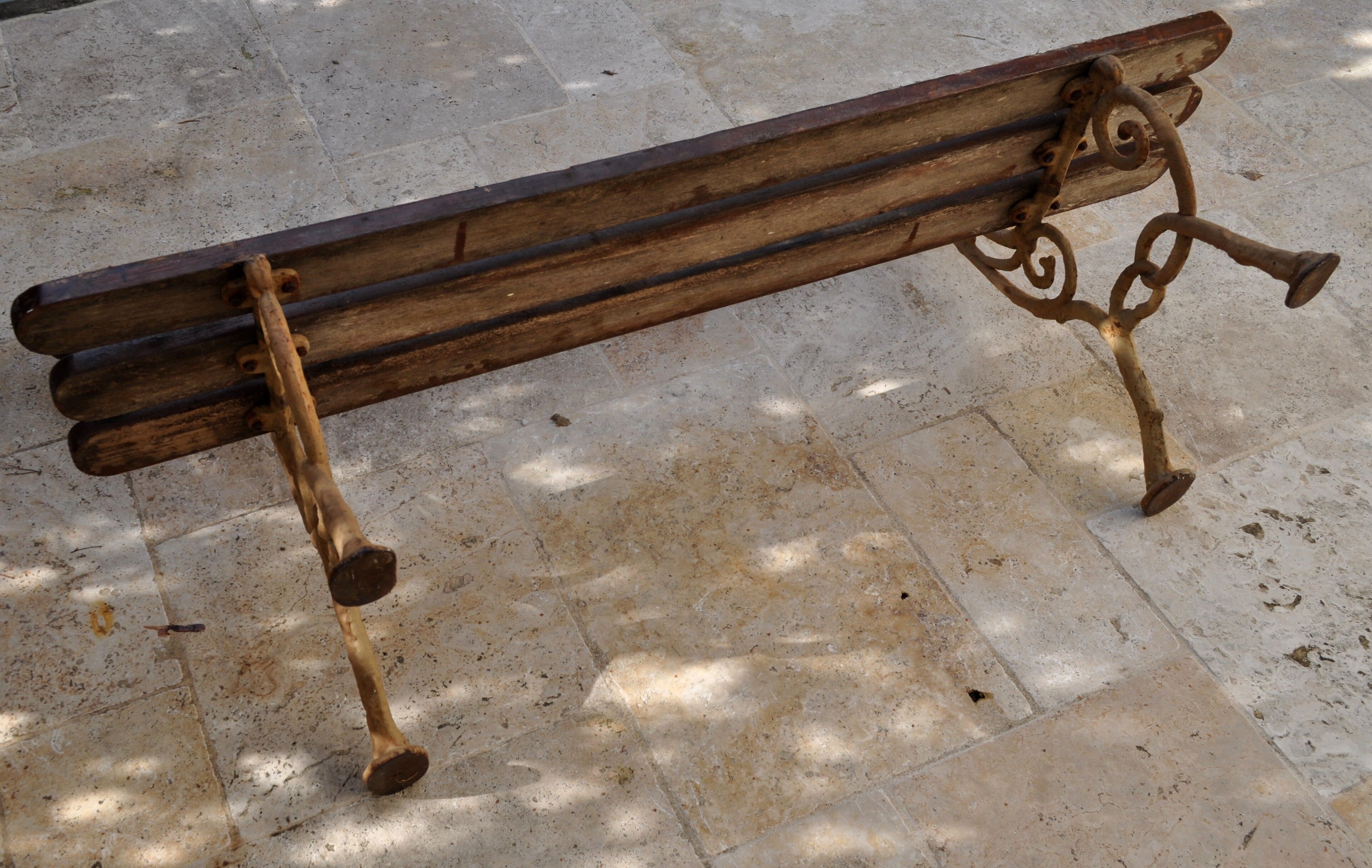 Art nouveau bench