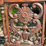 Prayer chair vintage oak